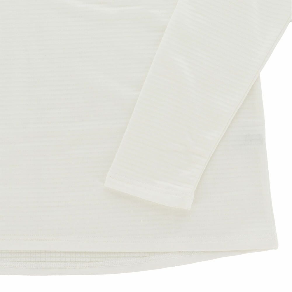 B.V.D. レディース 瞬暖 グリッドテック 裏起毛 10分袖ハイネックシャツ（LLサイズ） BAKU40　詳細5