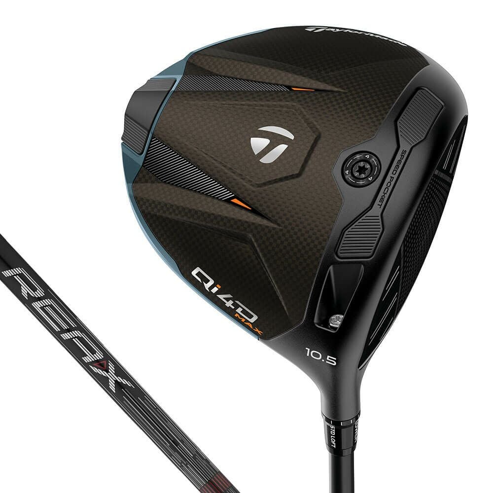 テーラーメイド Qi4D MAX メンズ ドライバー REAX HR シャフト 2026年モデル
