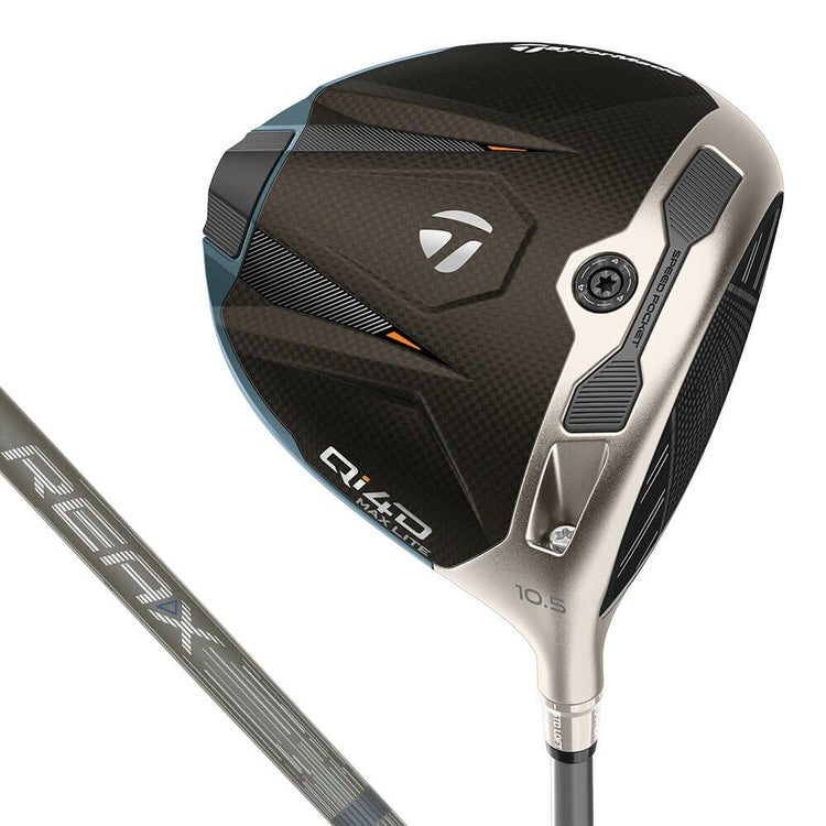 テーラーメイド Qi4D MAX LITE メンズ ドライバー REAX MR シャフト 