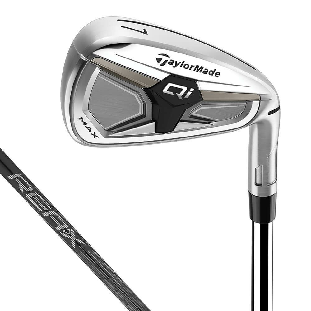 テーラーメイド Qi MAX メンズ アイアン 6本セット（＃6～9、PW、AW） REAX カーボンシャフト 2026年モデル