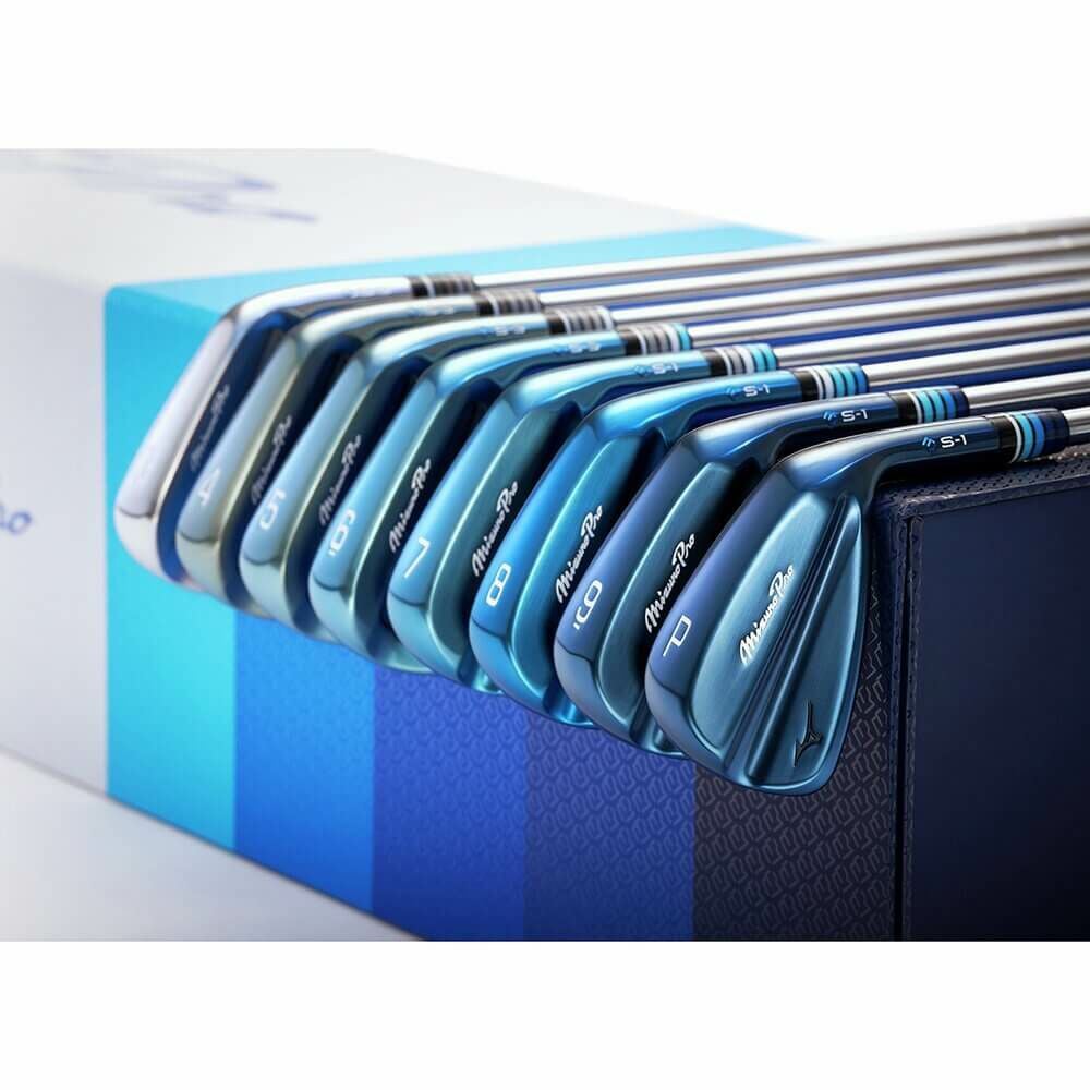 Mizuno Pro ミズノプロ Ice Blue Limited Edition アイアン 8本セット（＃3～9、PW） ダイナミックゴールド Tour Issue スチールシャフト 2026年モデル