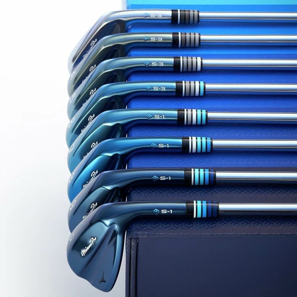 Mizuno Pro ミズノプロ Ice Blue Limited Edition アイアン　8本セット（＃3～9、PW）　ダイナミックゴールド Tour Issue スチールシャフト　2026年モデル 詳細2