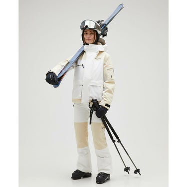 ピークパフォーマンス PEAK PERFORMANCE　スキー スノーボードウェア 2L ストレッチ ジャケット ウィメンズ W 2L Stretch Jacket G78996 2024-2025 SAND FOG 詳細10