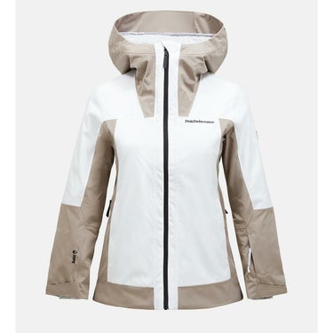 ピークパフォーマンス PEAK PERFORMANCE　スキー スノーボードウェア ジャケット W Rider Tech Insulated Jacket G79822 2024-2025 OFFWHITE 詳細2