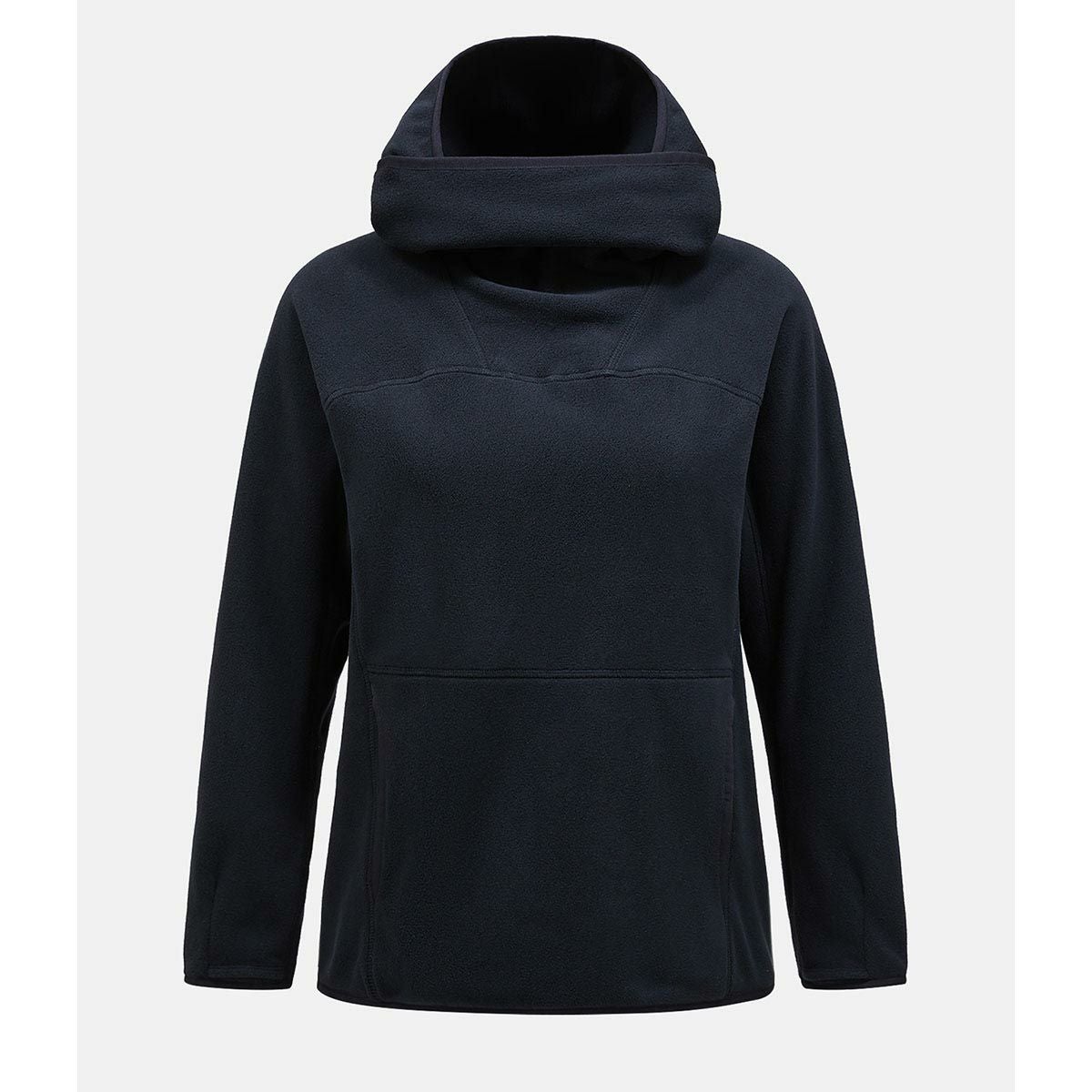 ピークパフォーマンス PEAK PERFORMANCE　スキー スノーボードウェア インナー W Treeline Fleece Hood G79918 2024-2025 詳細3