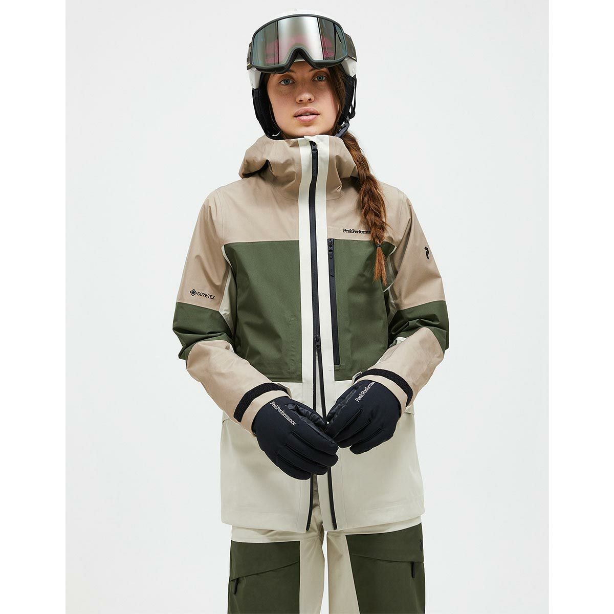 ピークパフォーマンス PEAK PERFORMANCE　スキー スノーボードウェア ジャケット W Gravity Gore-Tex 3L Jacket G80360 2024-2025 AVID BEIGE