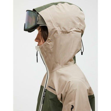 ピークパフォーマンス PEAK PERFORMANCE　スキー スノーボードウェア ジャケット W Gravity Gore-Tex 3L Jacket G80360 2024-2025 AVID BEIGE 詳細5