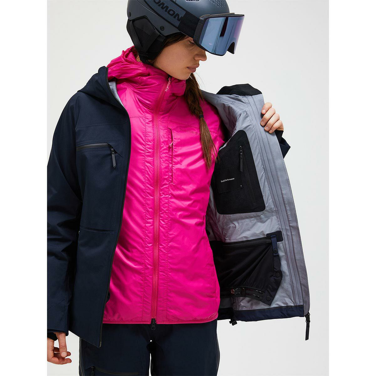 ピークパフォーマンス PEAK PERFORMANCE　スキー スノーボードウェア ウーマンズ アルパインゴアテックスジャケット W Alpine Gore-Tex Jacket G78051 2024-2025 詳細17