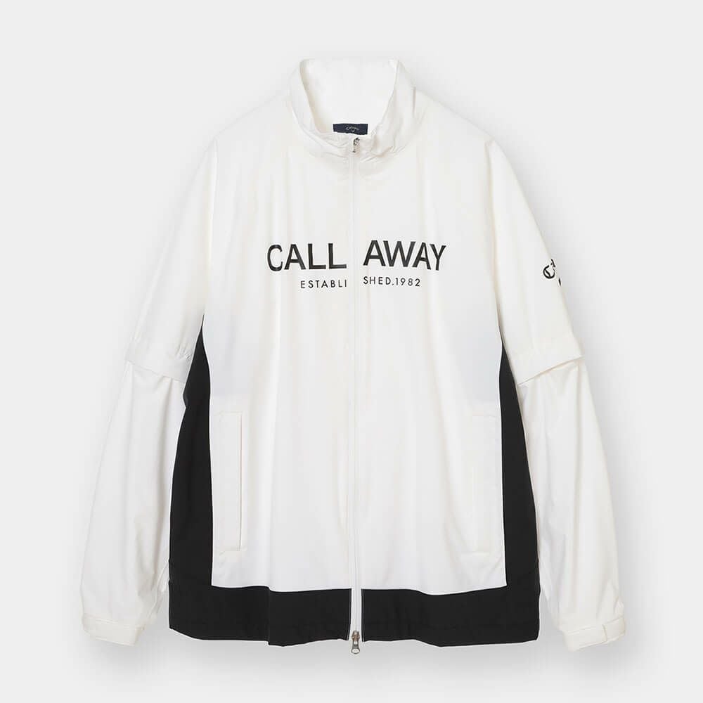 キャロウェイ Callaway　メンズ セットアップ 2WAY ベンチレーション レインウェア C26989100　2026年モデル 詳細3