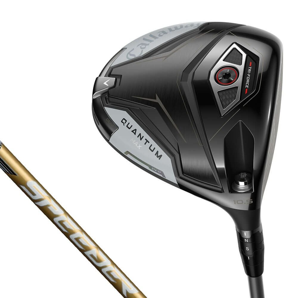 キャロウェイ　QUANTUM MAX クアンタム マックス メンズ ドライバー　SPEEDER NX GOLD 50 カーボンシャフト