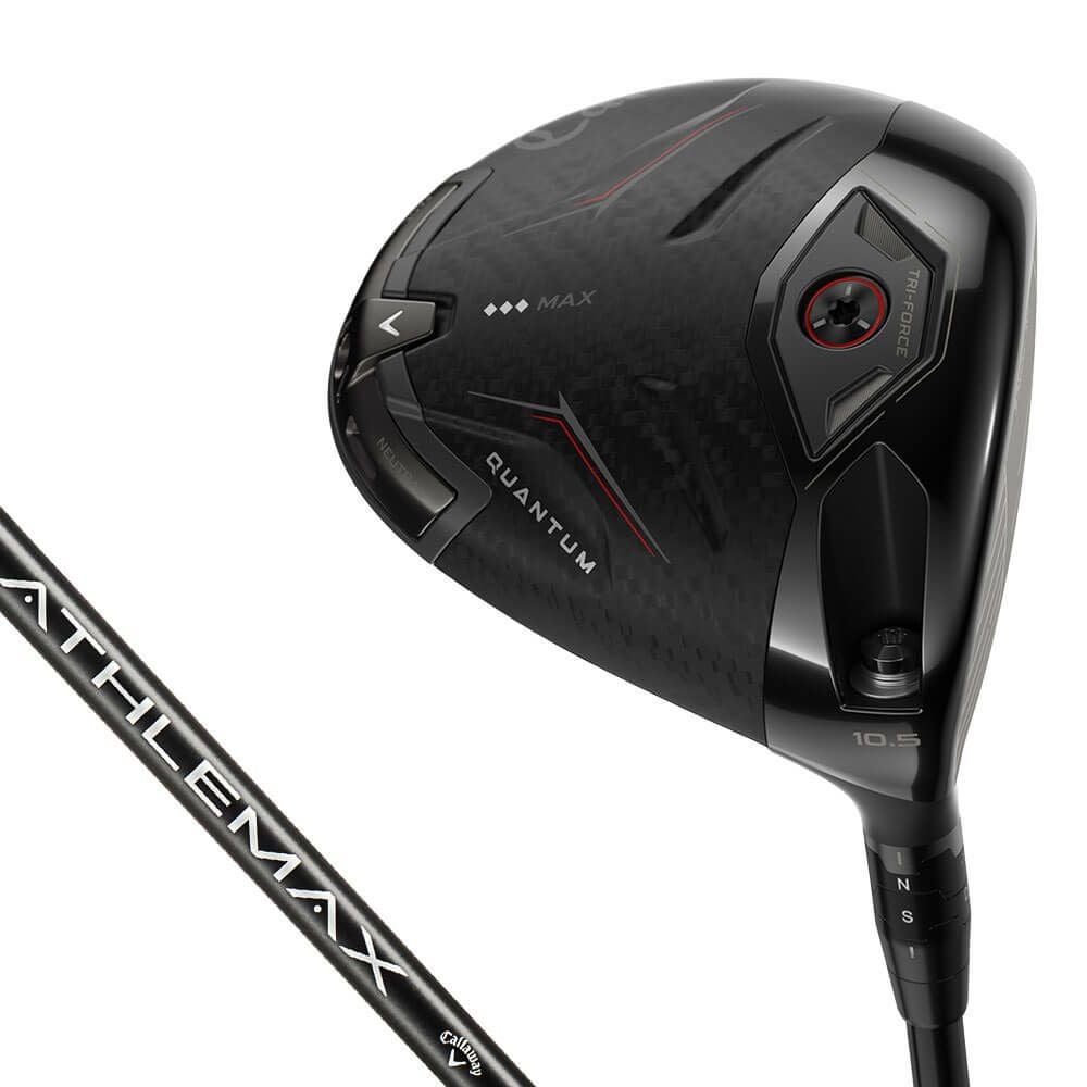 キャロウェイ　QUANTUM ◆◆◆ MAX クアンタム トリプルダイヤモンド マックス メンズ ドライバー　ATHLEMAX 50 カーボンシャフト