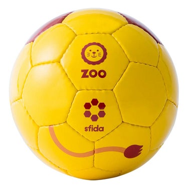 スフィーダ sfida　 FOOTBALL ZOO （1号球） ライオン　マスコットボール  ライオン 詳細2