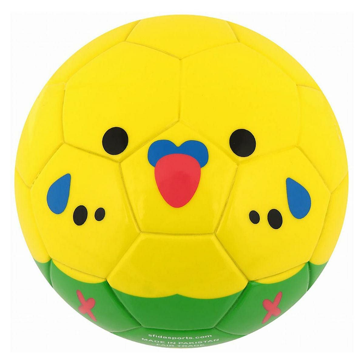 スフィーダ sfida エアレス 幼児サッカーボール Football Zoo Airless 1号球 インコ