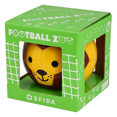 スフィーダ sfida　 FOOTBALL ZOO AIRLESS （1号球） ライオン　ボール 2025 春夏 ライオン 詳細2
