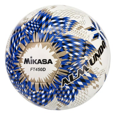 ミカサ MIKASA　 サッカー ALMUNDO 検定球 貼り （4号球） 青ブロンズシルバー　サッカーボール 2025 春夏 青ブロンズシルバー