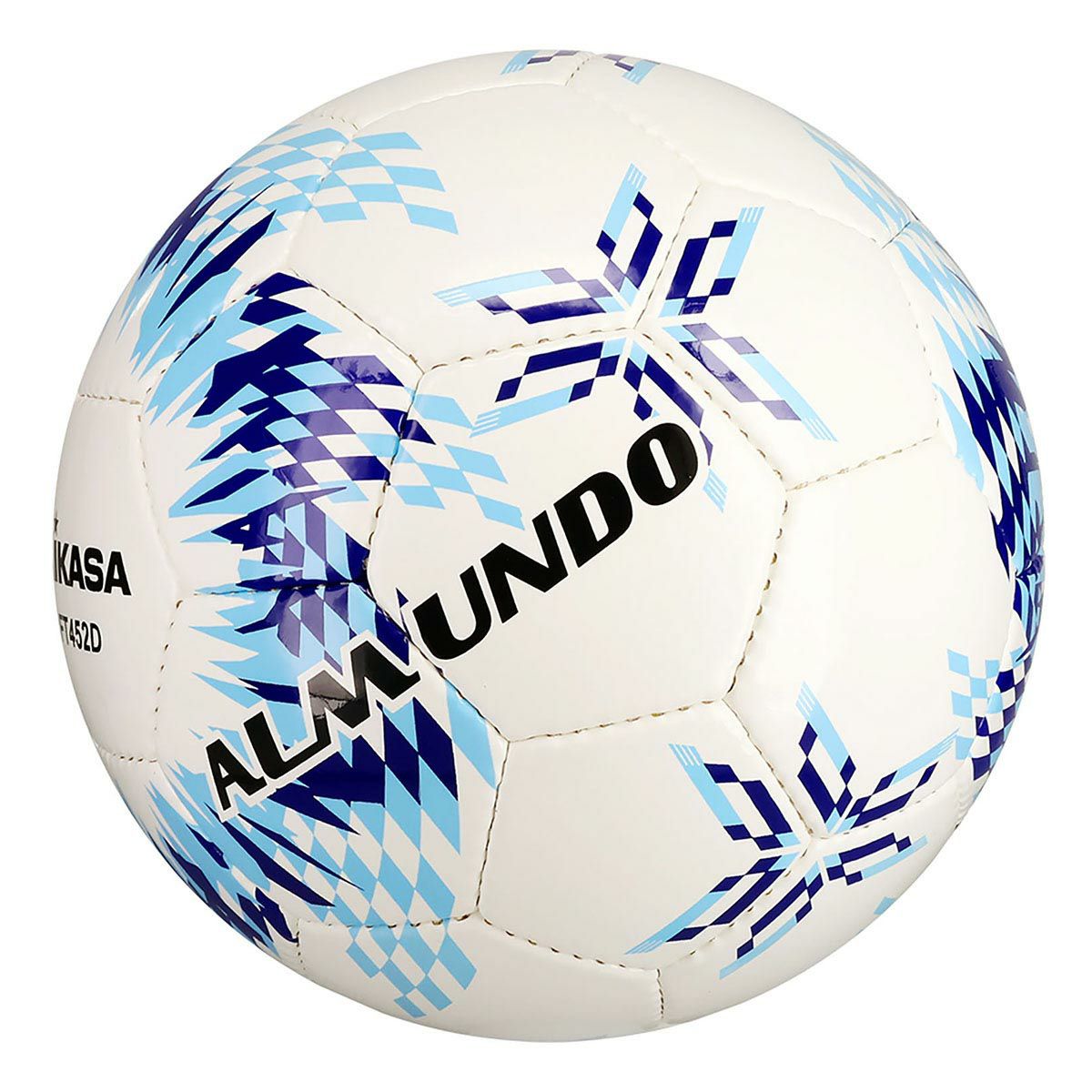 ミカサ MIKASA　 サッカー ALMUNDO 検定球 手縫い （4号球） 青ライトブルー　サッカーボール 2025 春夏 青ライトブルー 詳細3