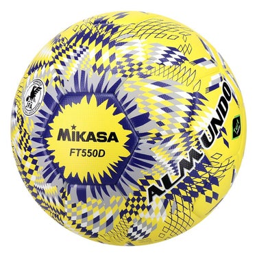 ミカサ MIKASA　 サッカー ALMUNDO 検定球 貼り FIFA （5号球） 黄青　サッカーボール 2025 秋冬 黄青