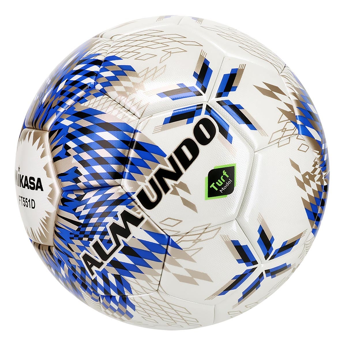 ミカサ MIKASA サッカーボール ALMUNDO アムルンド 国際公認球 貼り FIFA 5号球 芝用 FT551D-BLBS ボール ロゴ