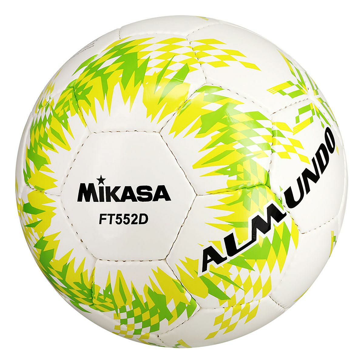 ミカサ MIKASA　 サッカー ALMUNDO 検定球 手縫い （5号球） 黄黄緑　サッカーボール 2025 春夏 黄黄緑