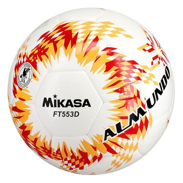 ミカサ MIKASA　 サッカー ALMUNDO 検定球 シームロック FIFA （5号球） 赤オレンジ　サッカーボール 2025 春夏 赤オレンジ