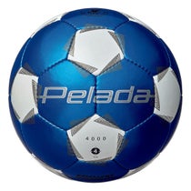 モルテン molten　 ペレーダ4000 （4号球） メタリックブルー×ホワイト　サッカーボール 2025 メタリックブルー×ホワイト