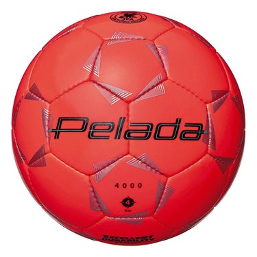 モルテン molten　 ペレーダ 4000 （4号球） 蛍光オレンジ　サッカーボール 2025 春夏 蛍光オレンジ