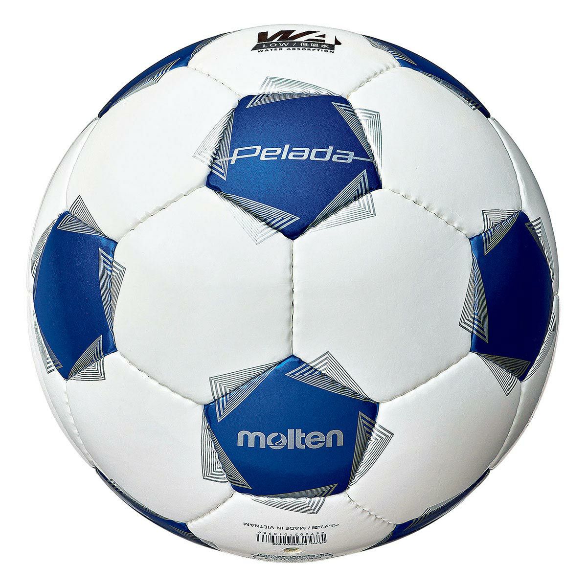 モルテン molten　 ペレーダ 4000 （4号球） ホワイト×メタリックブルー　サッカーボール 2025 春夏 ホワイト×メタリックブルー 詳細2