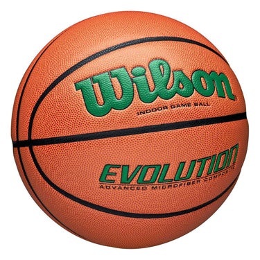 ウイルソン Wilson　 EVOLUTION ゲームボール （6号球） オレンジ/グリーン　バスケットボール 2024 オレンジ/グリーン 詳細2