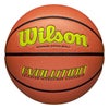 ウイルソン Wilson　 EVOLUTION ゲームボール （7号球） オレンジ/オプティカルイエロー　バスケットボール 2024 オレンジ/オプティカルイエロー
