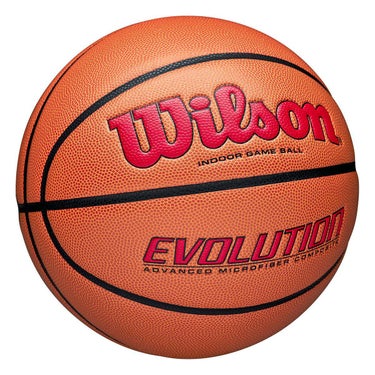 ウイルソン Wilson　 EVOLUTION ゲームボール （7号球） オレンジ/スカーレット　バスケットボール 2024 オレンジ/スカーレット 詳細2
