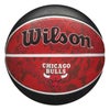 ウイルソン Wilson　 NBA TEAM TIEDYE シカゴ・ブルズ （7号球） レッド　バスケットボール 2024 レッド