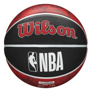 ウイルソン Wilson　 NBA TEAM TIEDYE シカゴ・ブルズ （7号球） レッド　バスケットボール 2024 レッド 詳細2