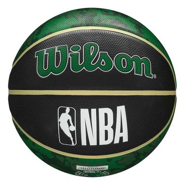 ウイルソン Wilson　 NBA TEAM TIEDYE ミルウォーキー・バックス （7号球） ダークグリーン　バスケットボール 2024 ダークグリーン 詳細2