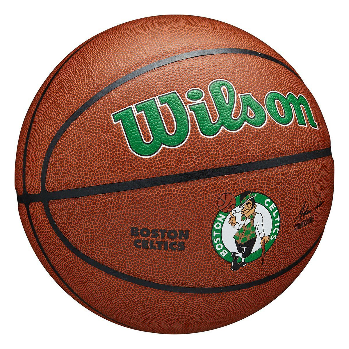 ウイルソン Wilson　 NBA TEAM ALLIANCE ボストン・セルティックス （7号球） ブラウン　バスケットボール 2024 ボストン・セルティックス 詳細2