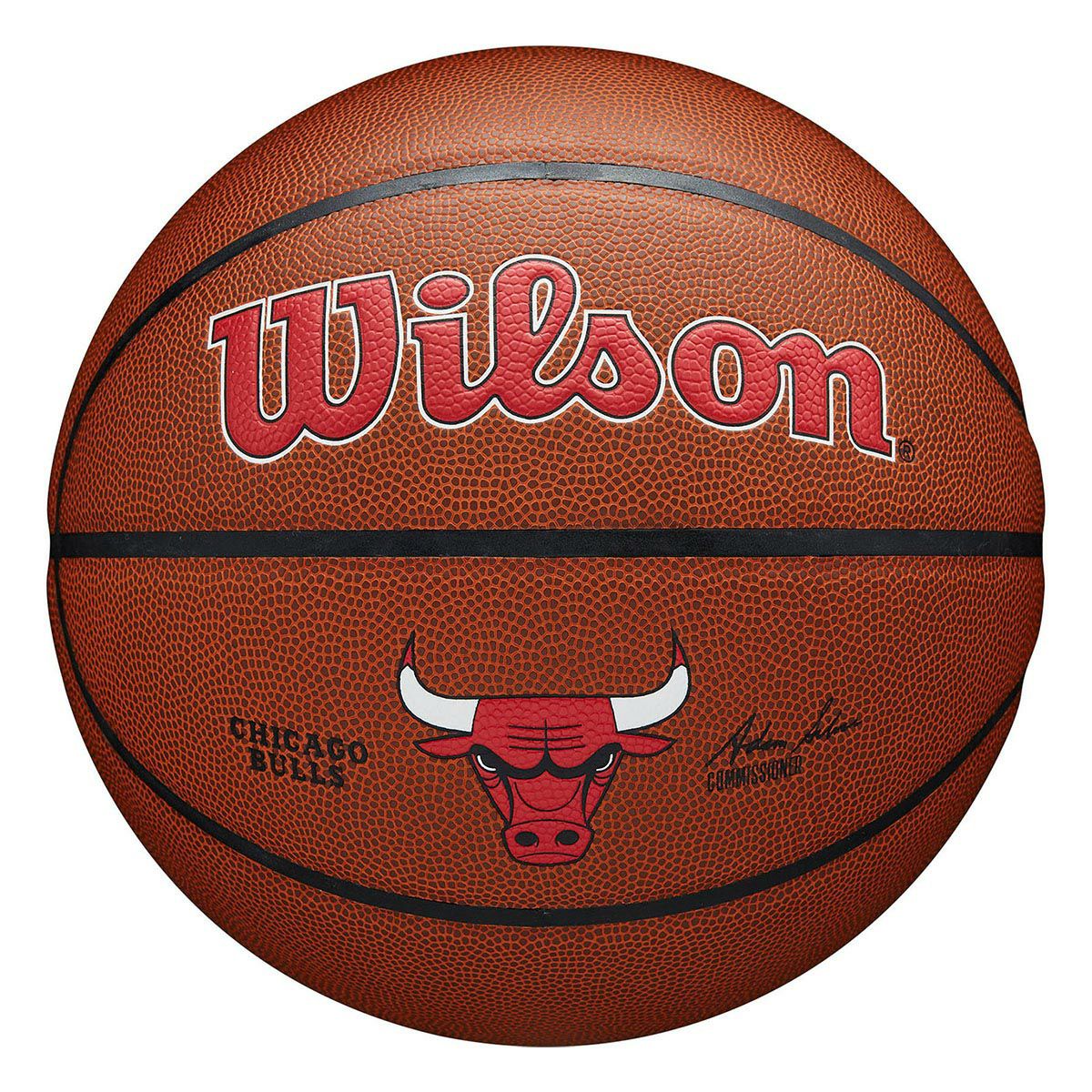 ウイルソン Wilson　 NBA TEAM ALLIANCE シカゴ・ブルズ （7号球） ブラウン　バスケットボール 2024 シカゴ・ブルズ