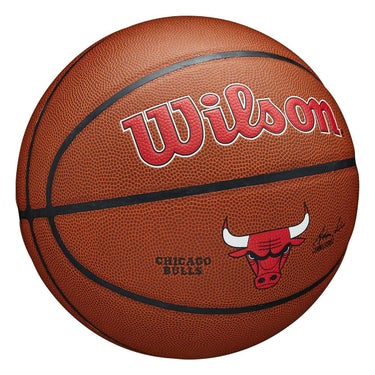 ウイルソン Wilson　 NBA TEAM ALLIANCE シカゴ・ブルズ （7号球） ブラウン　バスケットボール 2024 シカゴ・ブルズ 詳細2