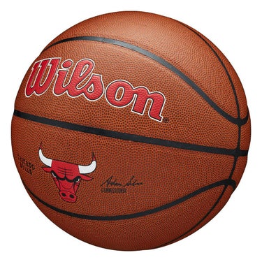 ウイルソン Wilson　 NBA TEAM ALLIANCE シカゴ・ブルズ （7号球） ブラウン　バスケットボール 2024 シカゴ・ブルズ 詳細3