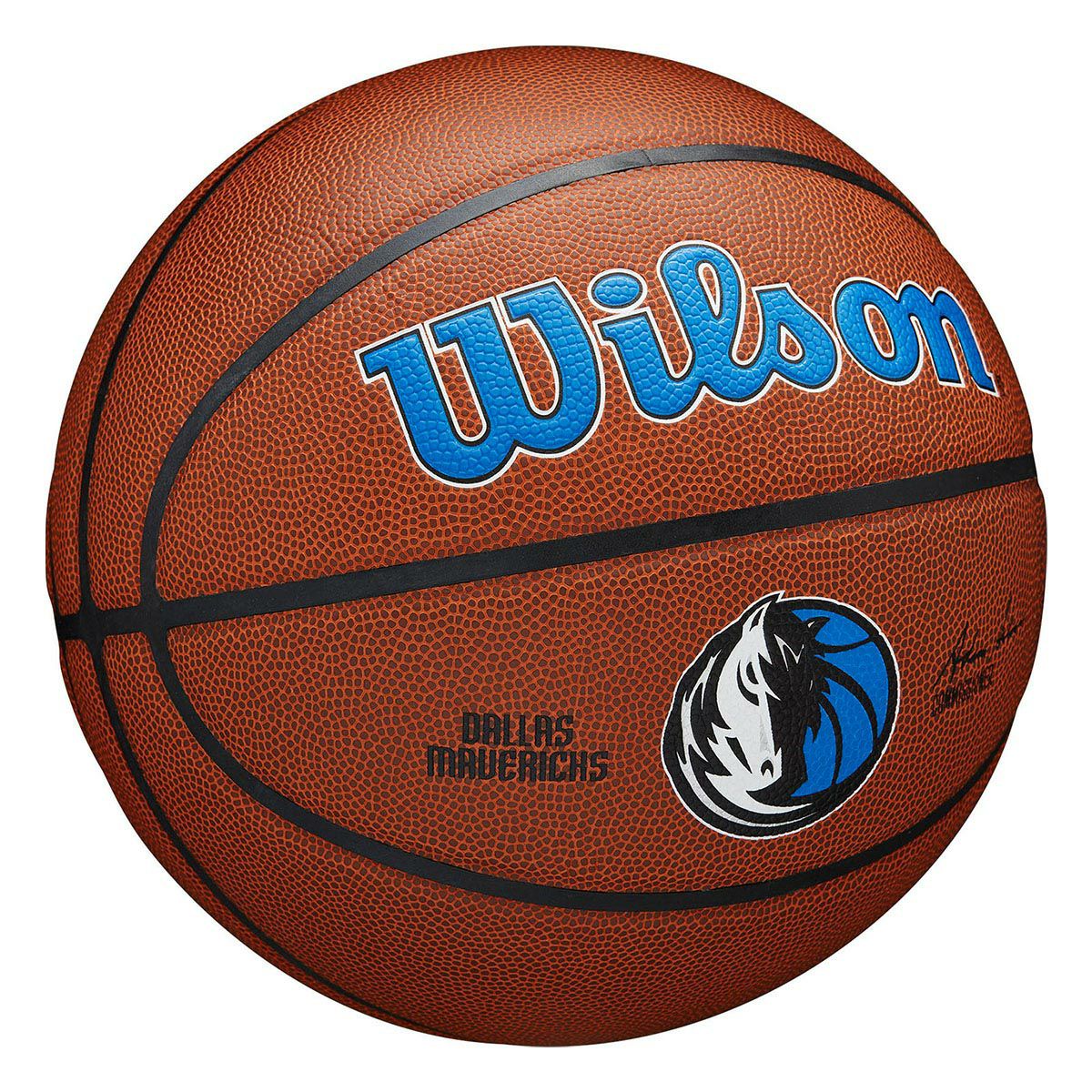 ウイルソン Wilson　 NBA TEAM ALLIANCE ダラス・マーヴェリクス （7号球） ブラウン　バスケットボール 2024 ダラス・マーヴェリクス 詳細2