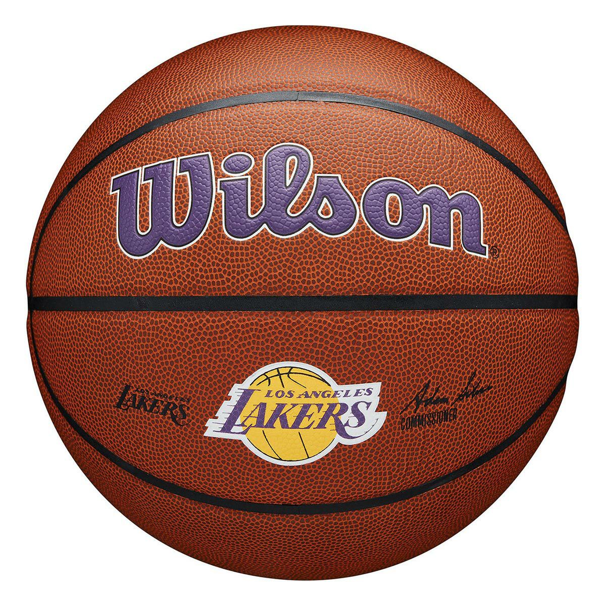 ウイルソン Wilson　 NBA TEAM ALLIANCE ロサンゼルス・レイカーズ （7号球） ブラウン　バスケットボール 2024 ロサンゼルス・レイカーズ