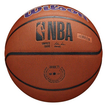ウイルソン Wilson　 NBA TEAM ALLIANCE ロサンゼルス・レイカーズ （7号球） ブラウン　バスケットボール 2024 ロサンゼルス・レイカーズ 詳細4