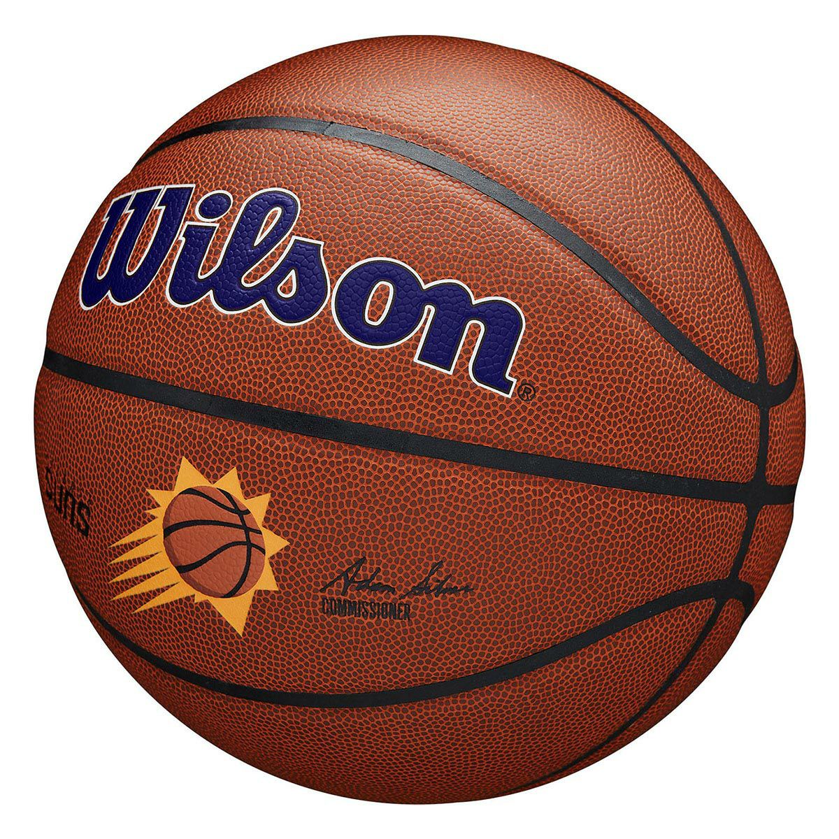 ウイルソン Wilson　 NBA TEAM ALLIANCE フェニックス・サンズ （7号球） ブラウン　バスケットボール 2024 フェニックス・サンズ 詳細3