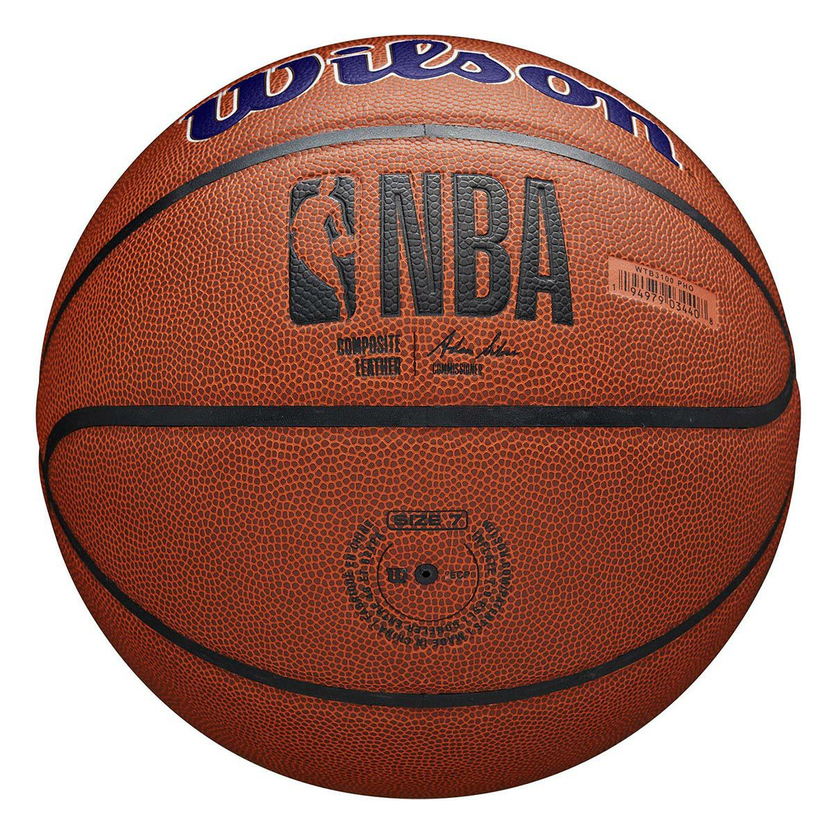 ウイルソン Wilson　 NBA TEAM ALLIANCE フェニックス・サンズ （7号球） ブラウン　バスケットボール 2024 フェニックス・サンズ 詳細4