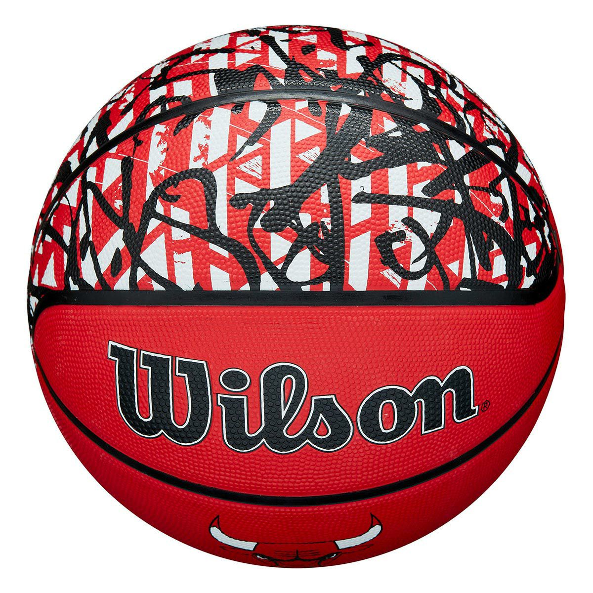 ウイルソン Wilson　 NBA TEAM GRAFFITI CHI BULLS （7号球） レッド　バスケットボール 2025 春夏 レッド 詳細5