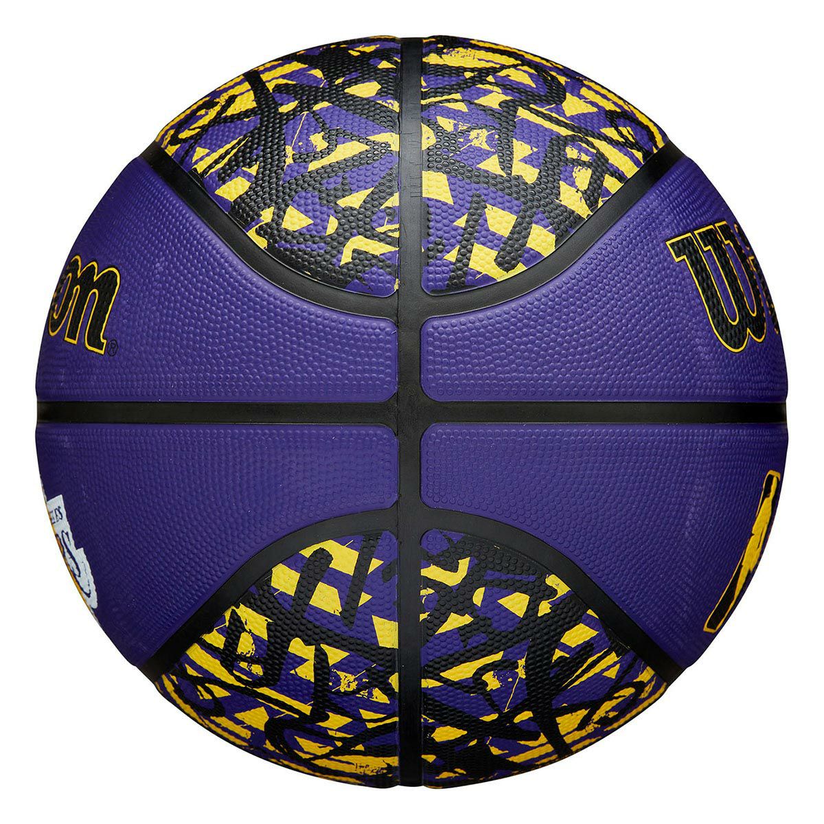 ウイルソン Wilson　 NBA TEAM GRAFFITI LA LAKERS （7号球） パープル　バスケットボール 2025 春夏 パープル 詳細4