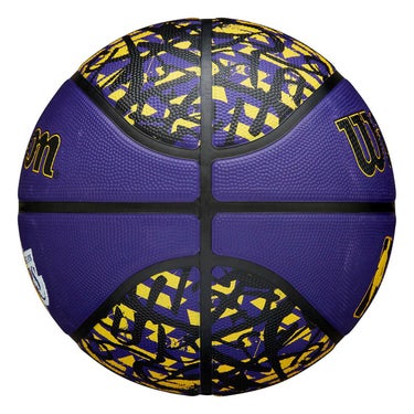 ウイルソン Wilson　 NBA TEAM GRAFFITI LA LAKERS （7号球） パープル　バスケットボール 2025 春夏 パープル 詳細4