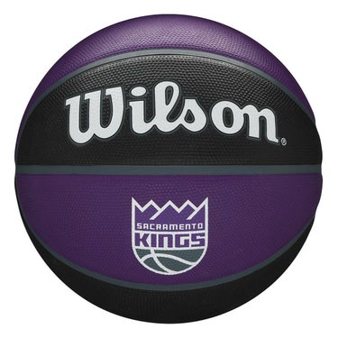 ウイルソン Wilson　 NBA TEAM TRIBUTE SAC KINGS （7号球） パープル　バスケットボール 2025 春夏 パープル