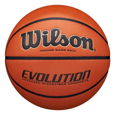 ウイルソン Wilson　 EVOLUTION ゲームボール （6号球） オレンジ/ブラック　バスケットボール 2024 オレンジ/ブラック
