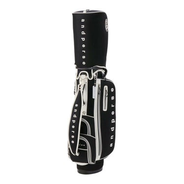 アンパスィ and per se　キャディバッグ AUS7126 20 ブラック　2026年モデル ブラック  詳細1