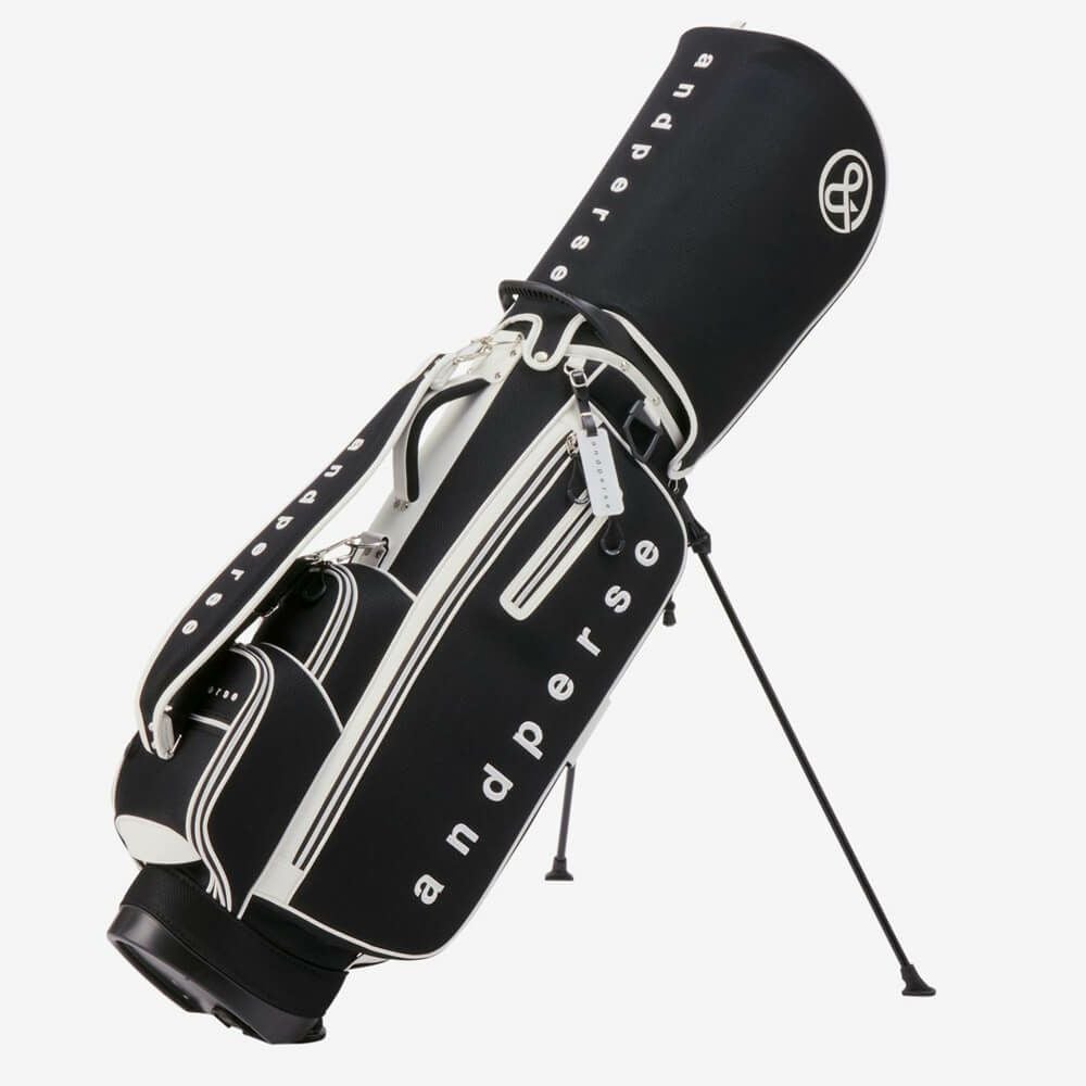 アンパスィ and per se　キャディバッグ AUS7126 20 ブラック　2026年モデル ブラック  詳細4