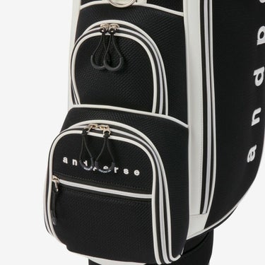 アンパスィ and per se　キャディバッグ AUS7126 20 ブラック　2026年モデル ブラック  詳細6